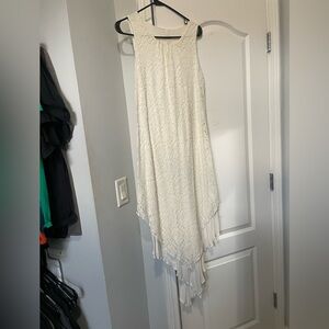 Chico's Ivory Textured Fabric